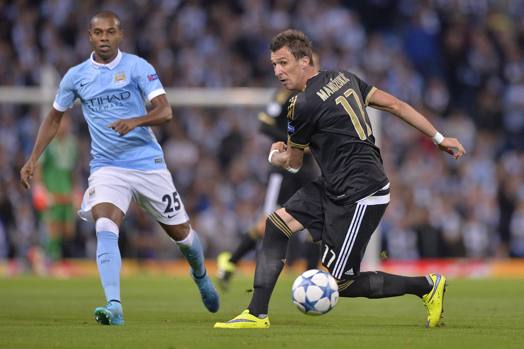 Mario Mandzukic, terminale offensivo dei bianconeri . LaPresse